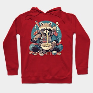 samurai raccoon Hoodie